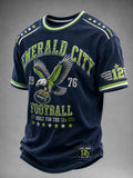 Men's Fashion Seattle Football Fan T-Shirt
