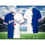 Unisex Football Team Fans V-Neck Quick-Drying Shirt