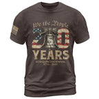 USA 250th Anniversary Shirt 1776-2026 Liberty Bell We The People Patri