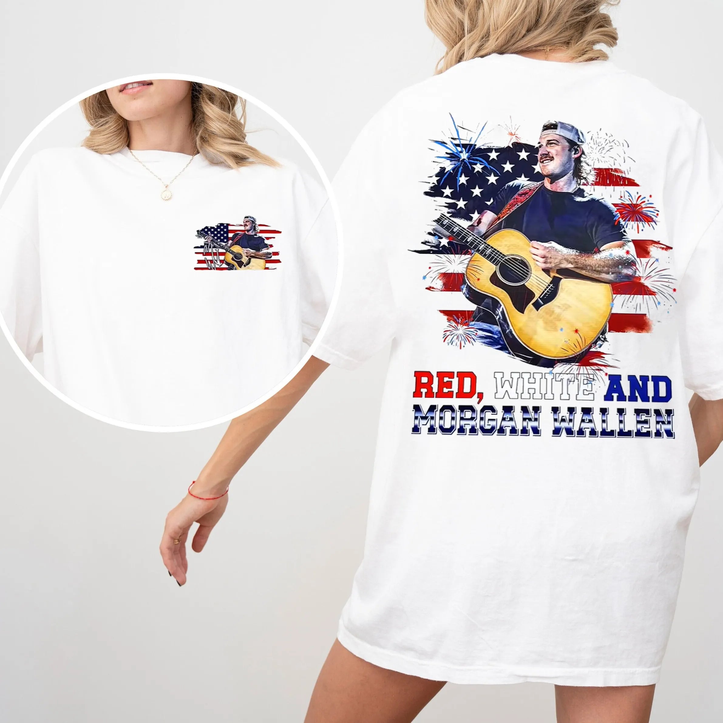 Morgan Wallen Fans 4th of July Unisex T-shirt