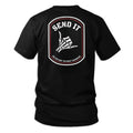 Send It Tactical Shirt Motivation Mindset Graphic Tee No Victory Without Sacrifice T-Shirt