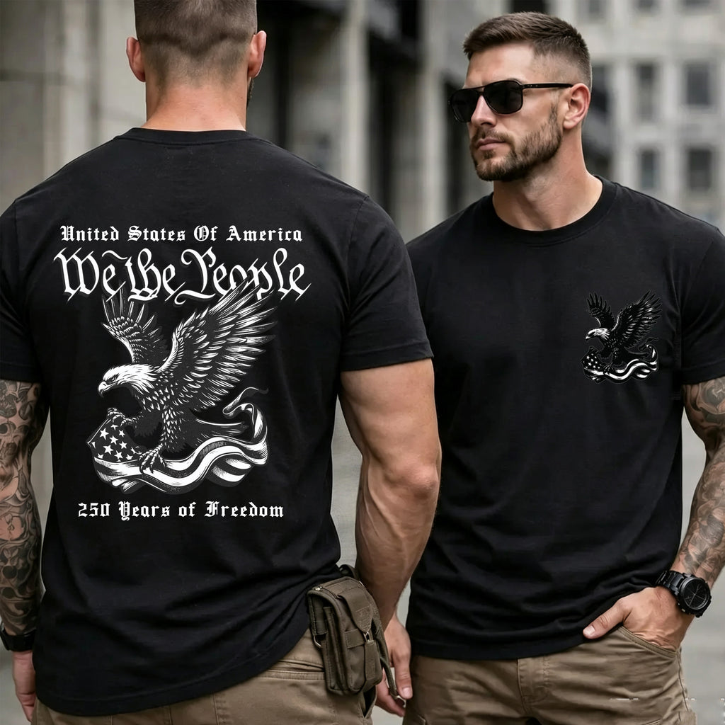 We The People 250 Years Eagle T-Shirt