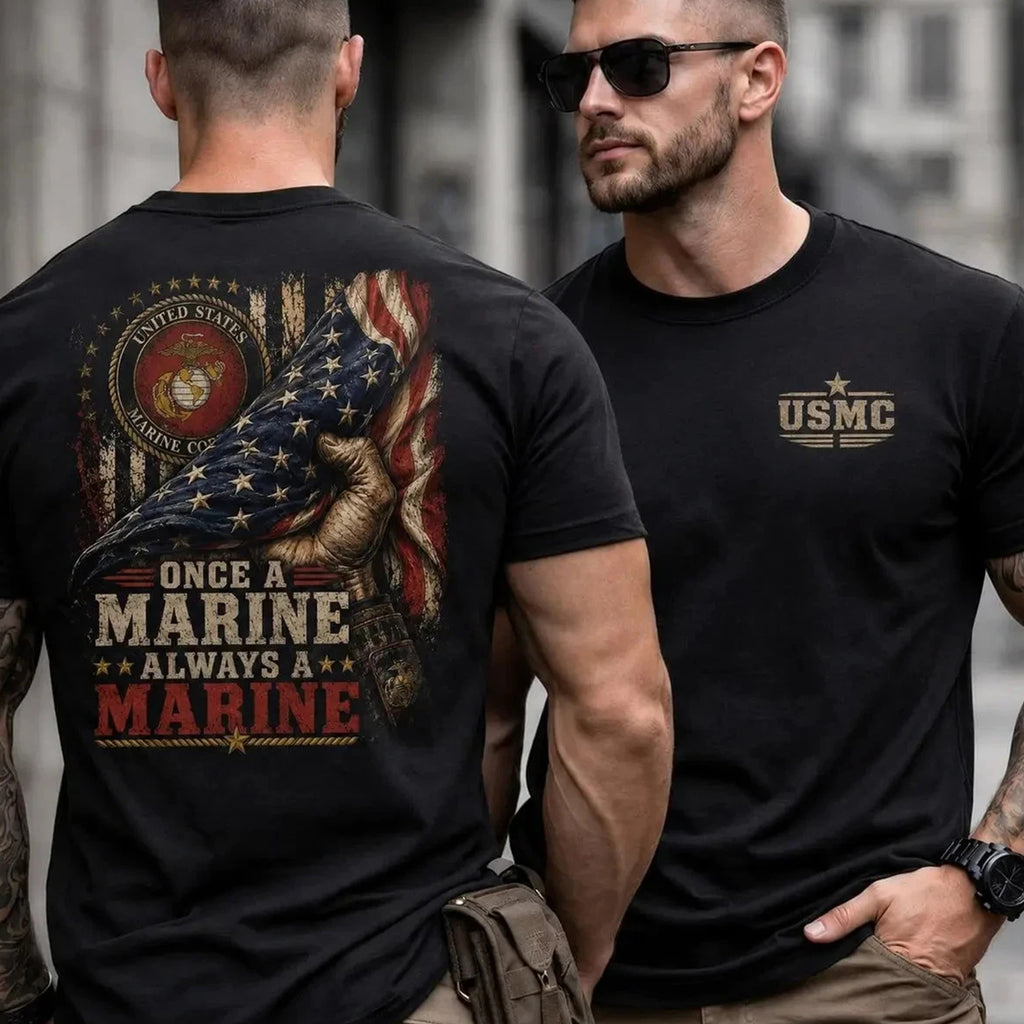 Once a Marine Always a Marine T-Shirt