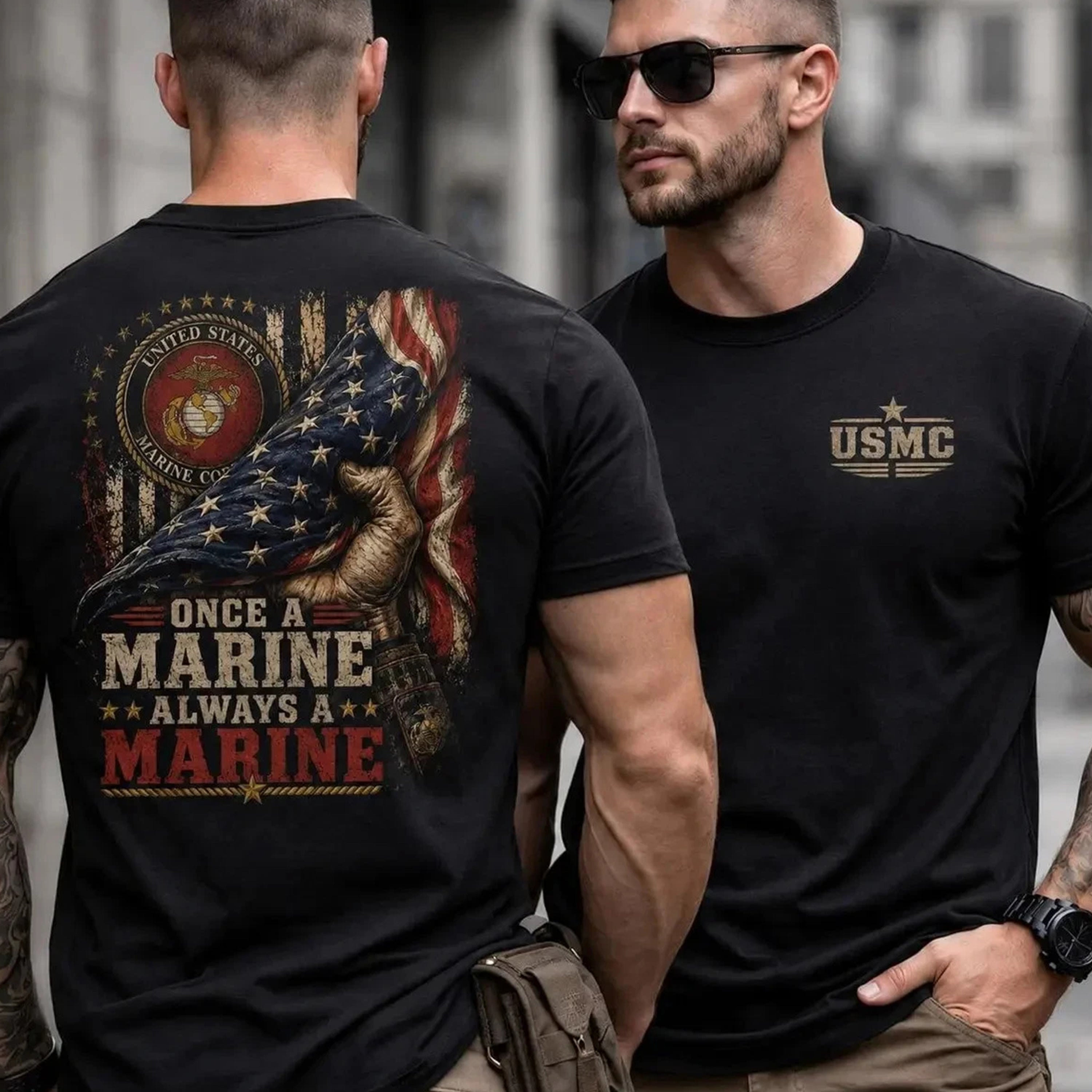 Once a Marine Always a Marine T-Shirt