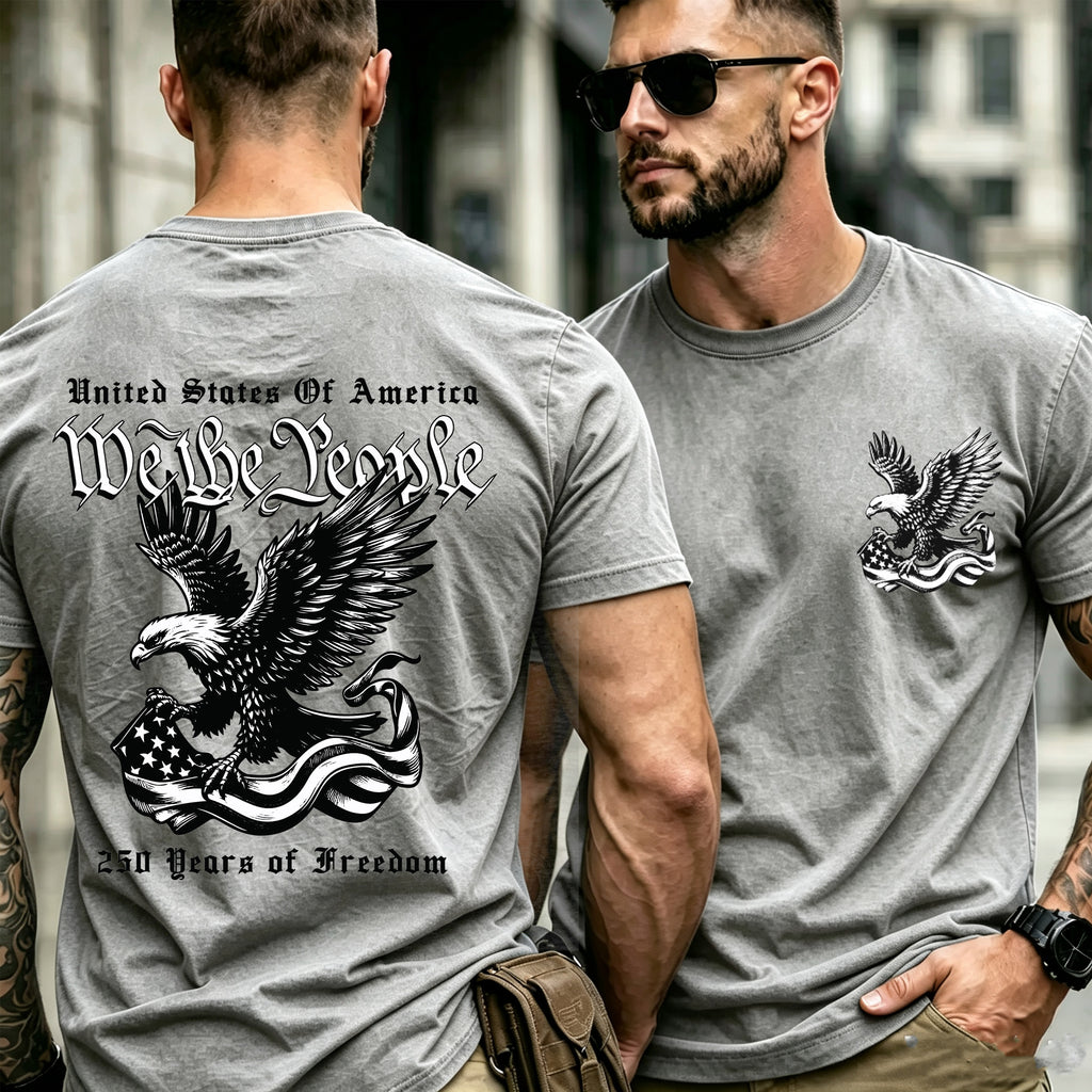 We The People 250 Years Eagle T-Shirt