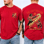 Train Like The Shogun Front & Back Print Men Casual Graphic T‑Shirt