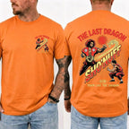 Train Like The Shogun Front & Back Print Men Casual Graphic T‑Shirt