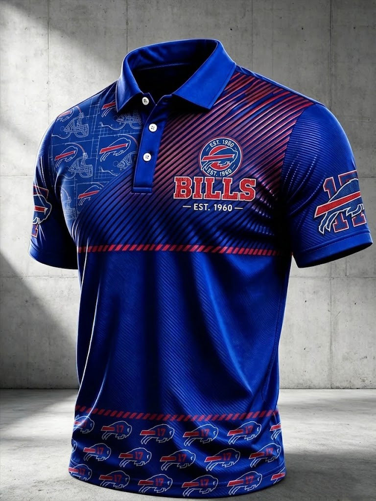 Men's Football Fan Polo Shirt