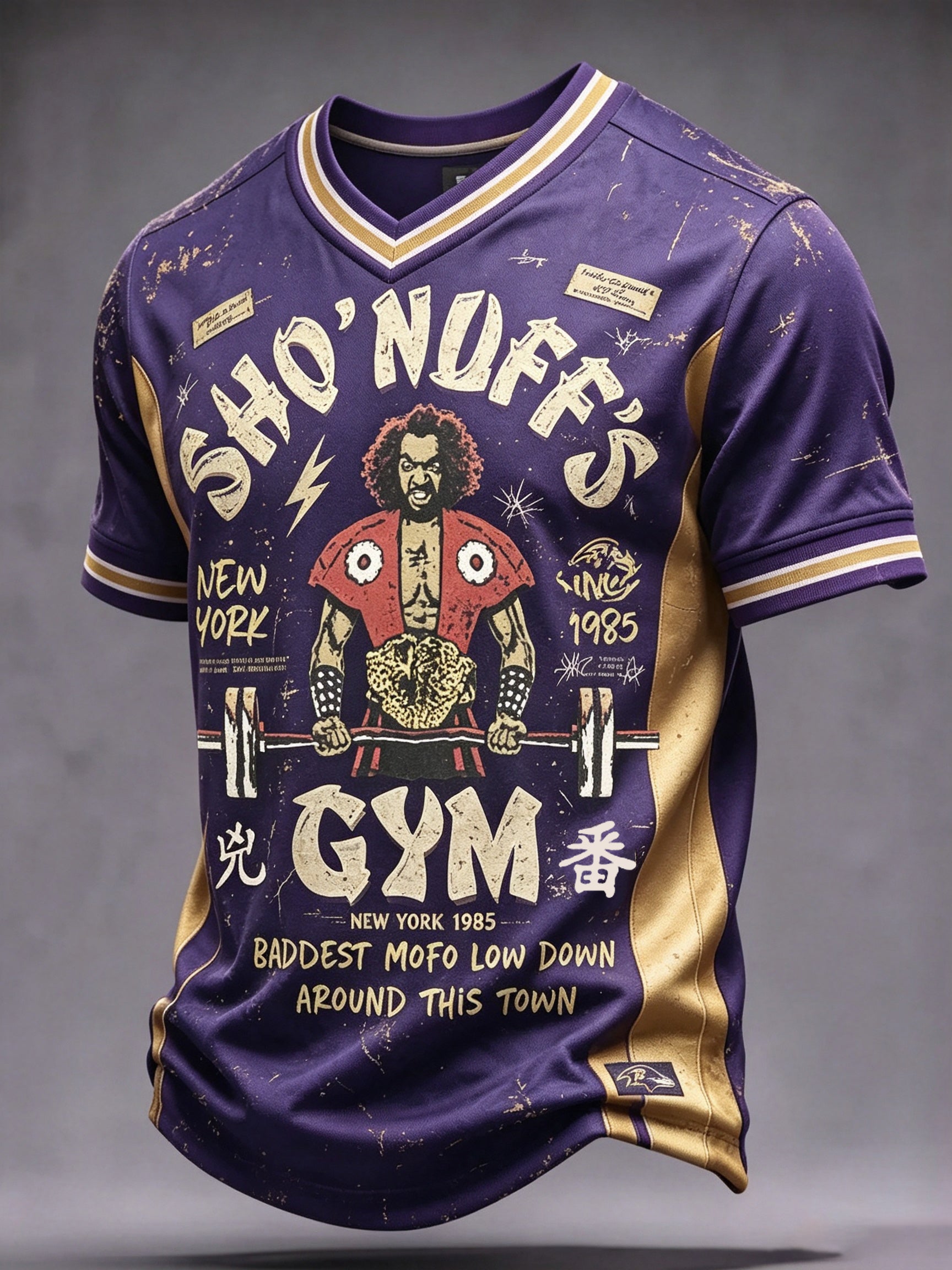 Sho'nuff's Gym Fitness Training Jersey