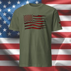 Red Carbon Bolt Onyx American Flag