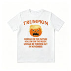 Trumpkin Funny Pumpkin Halloween Graphic T‑Shirt