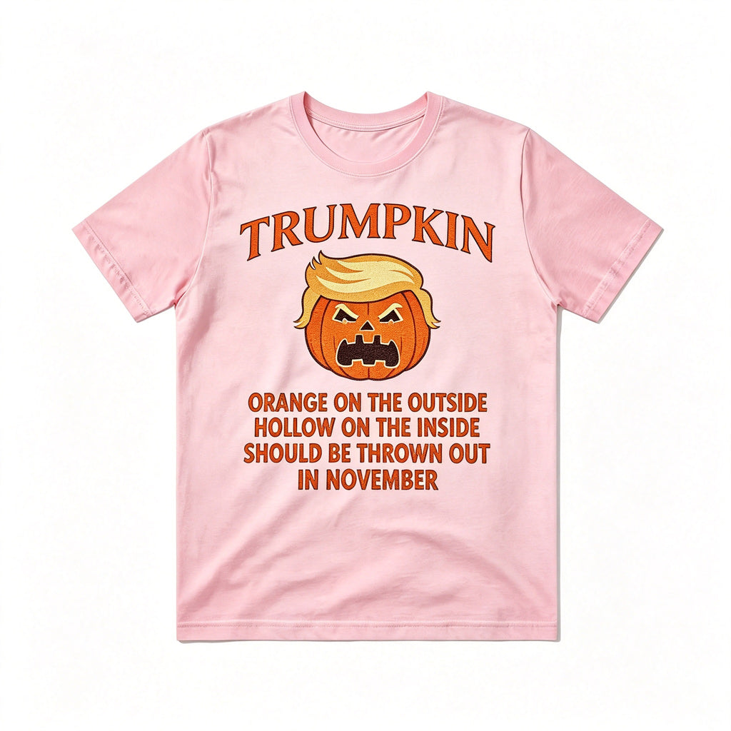 Trumpkin Funny Pumpkin Halloween Graphic T‑Shirt