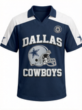 Men's Dallas Cowboys Short-Sleeve Polo Shirt