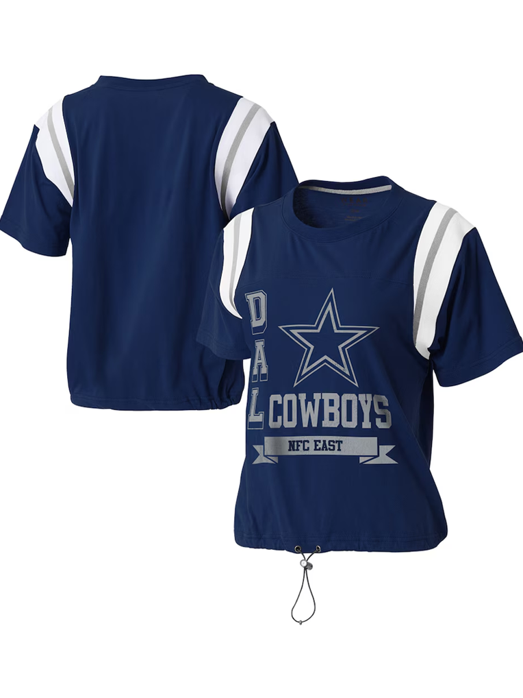 Women's Casual Dallas Cowboys Print T-Shirt