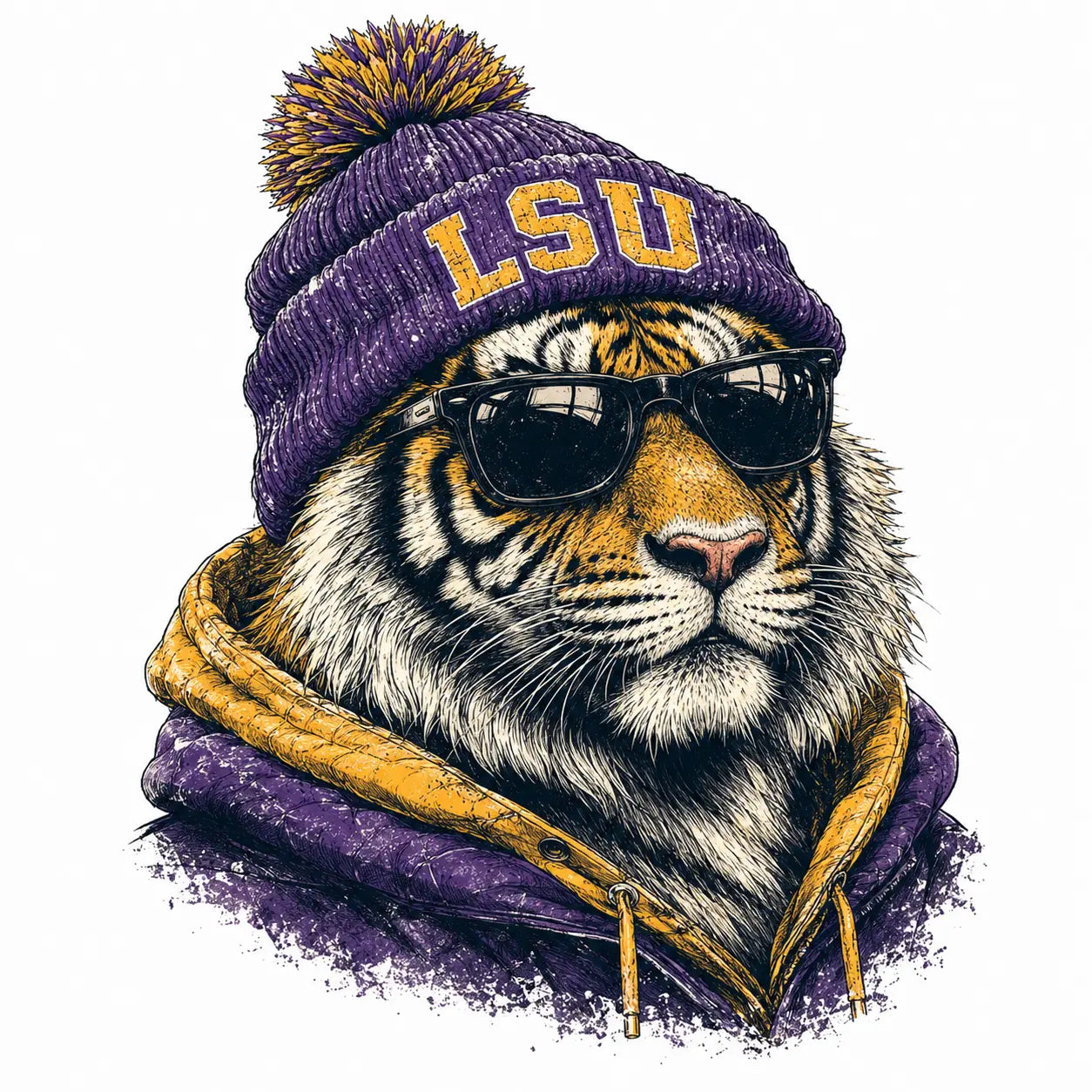 College Football Spirit Animal Football Graphic Sweatshirts