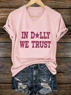 Women'S Commemorative Printed Casual T-Shirt