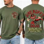 Sho' Nuff's Dojo Double‑Sided Graphic T‑Shirt Retro Movie Tee