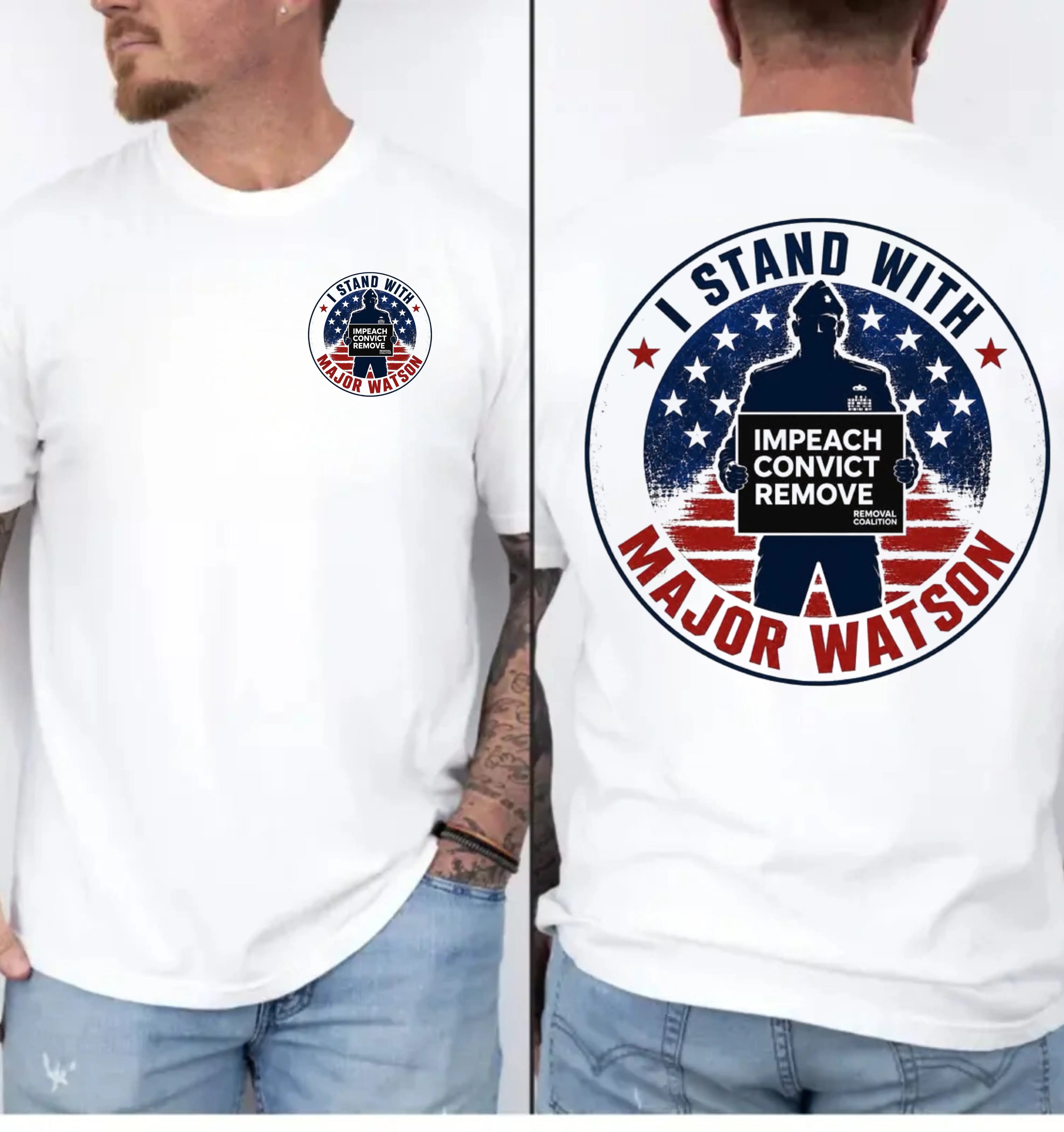 I Stand with Major Watson Shirt