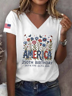 Women's America 250th Birthday T-Shirt