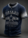 Men's Football Print Shirt