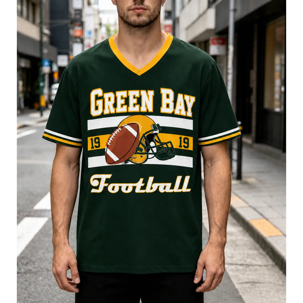 Football Classic V-Neck Fan Jersey