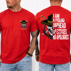 American Guardian USMC Jarhead Skull T-Shirt – No Excuses No Apologies Vintage Marine Graphic Tee