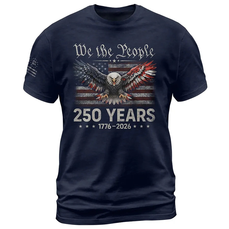 USA 250 Years Anniversary Shirt 1776–2026, Eagle Heritage Tribute