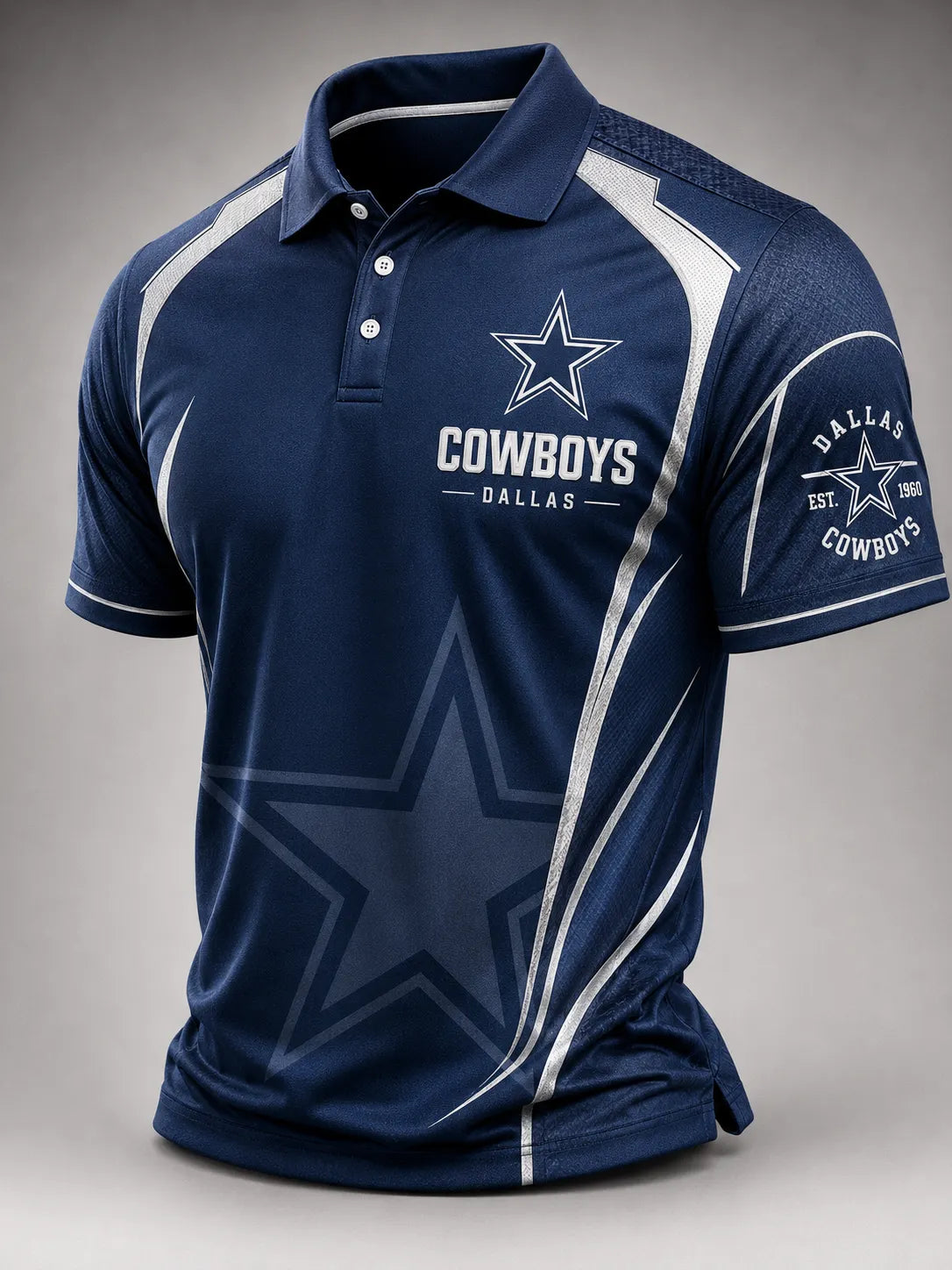 Men's Football   Polo Shirt