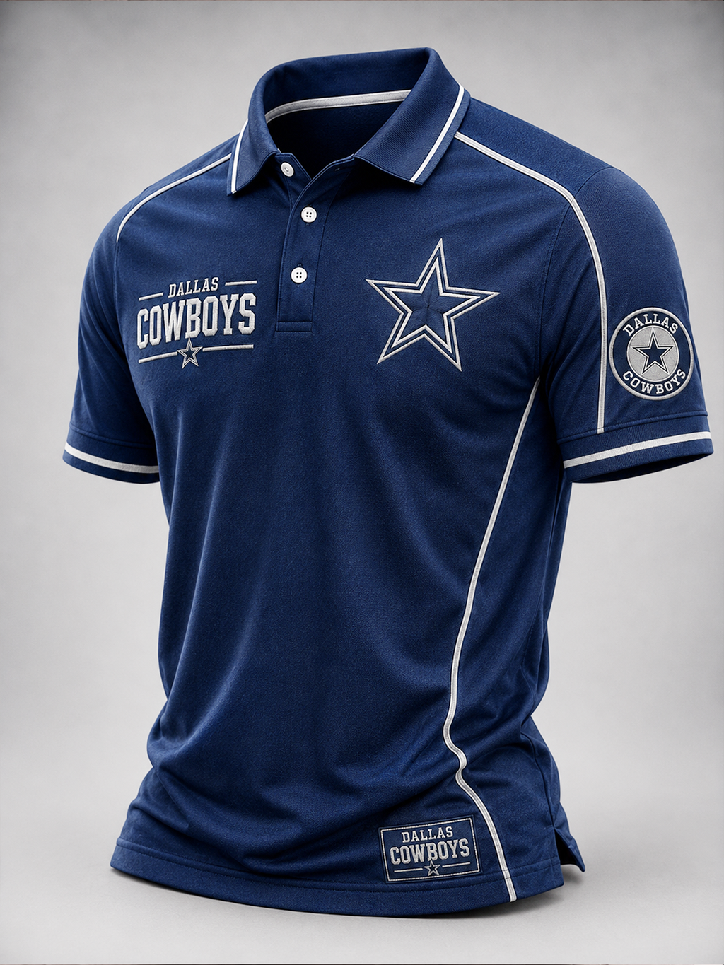 Men's Football   Polo Shirt