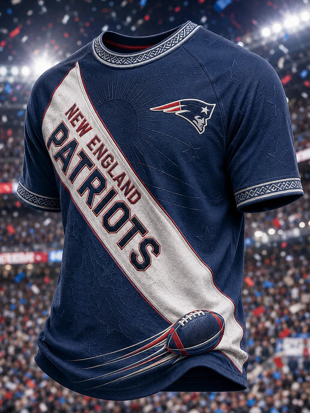 Men's Patriots Crew Neck Tee