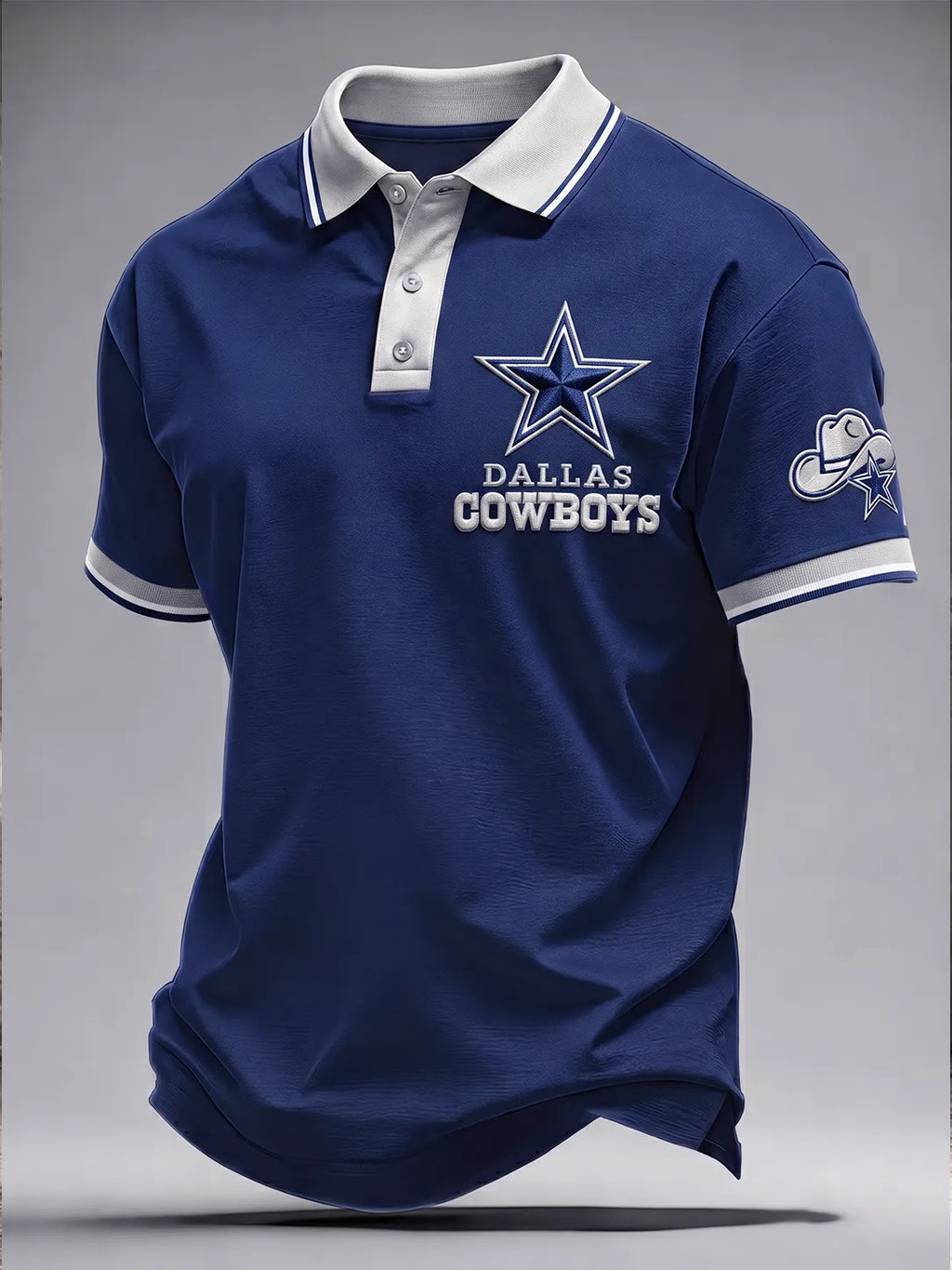 Men's Football Fan Polo Shirt