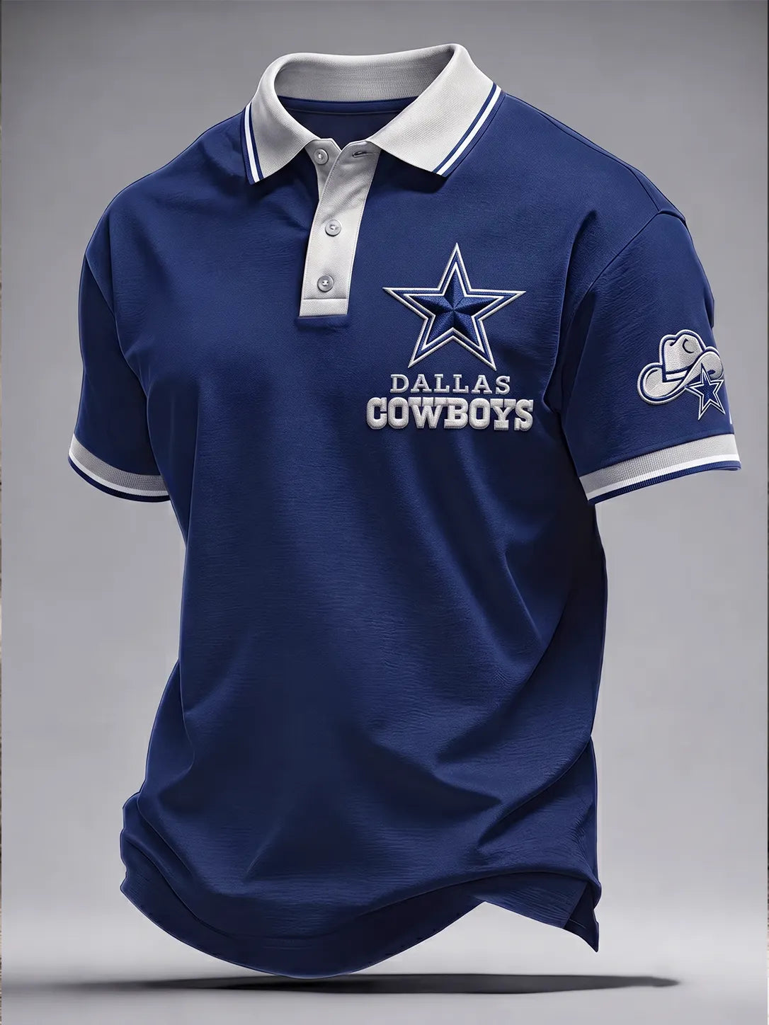 Men's Football Fan Polo Shirt
