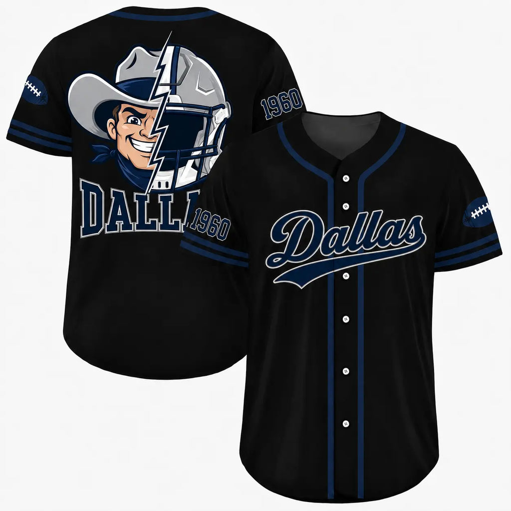 Football Team Baseball Jersey, Game Day Shirt for Football Lover