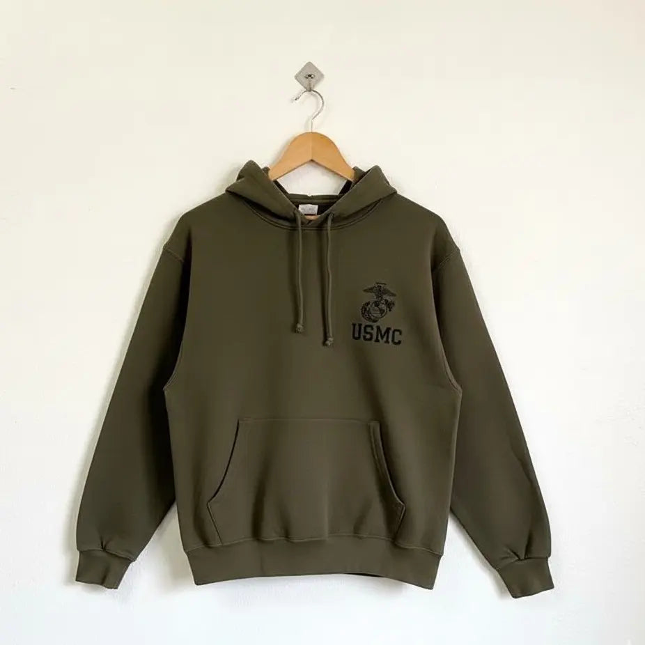 Women's Vintage 90s USMC Graphic Cotton Crewneck Sweatshirt