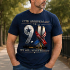 9/11 25th Anniversary Memorial TShirt