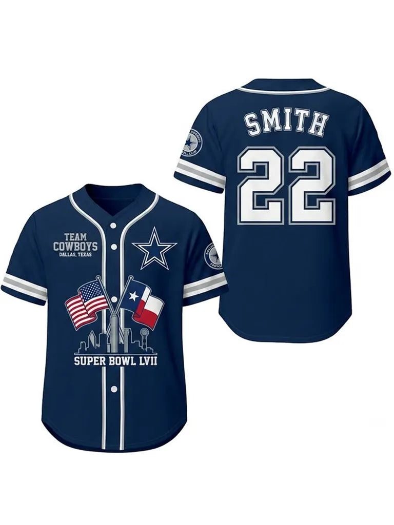 Men's Football Print Shirt
