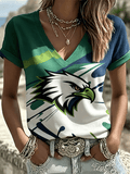Rugby Print Short-Sleeve T-Shirt