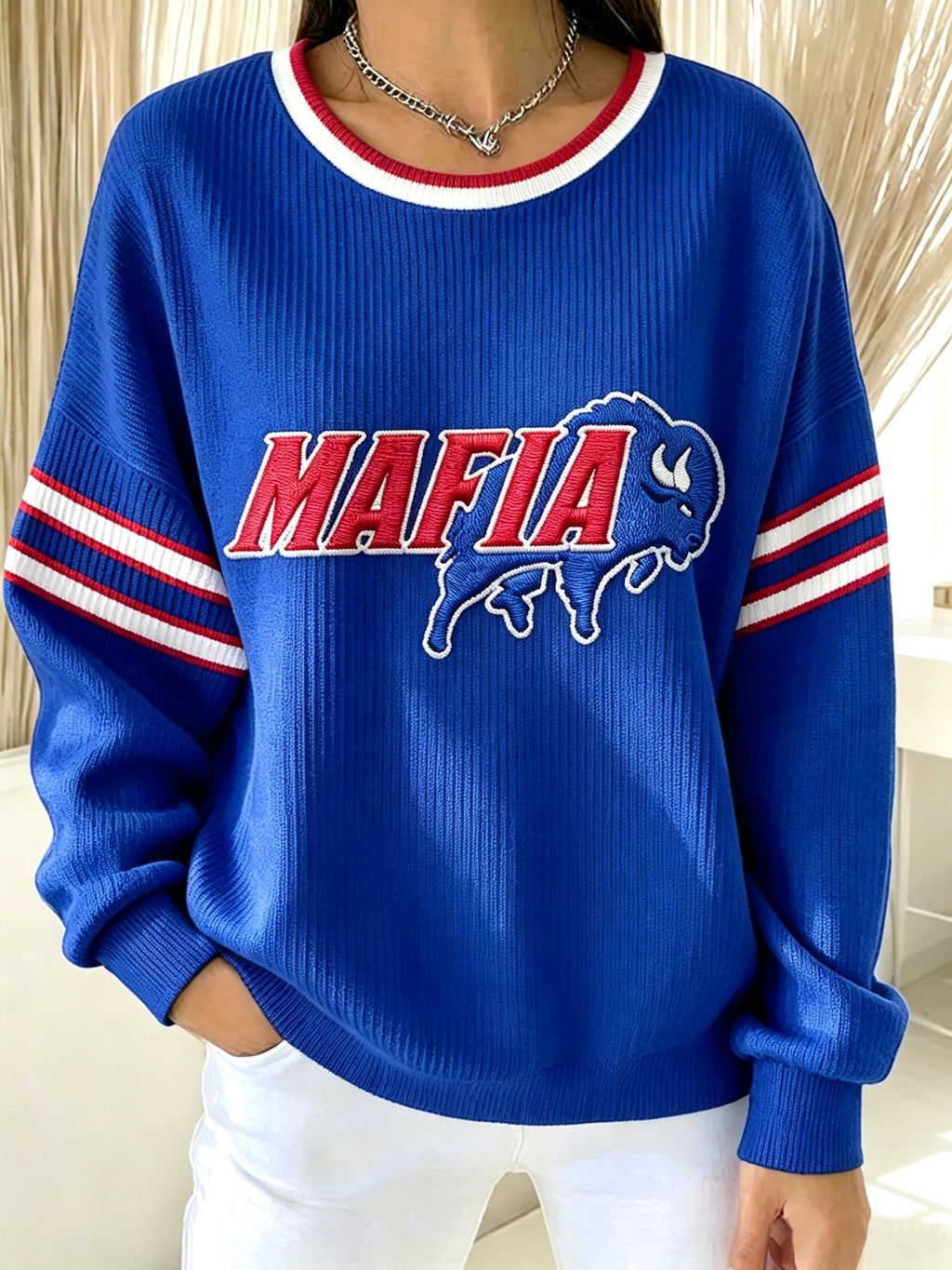 Women's Rugby Lovers Print Sweatshirt