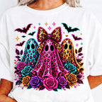 Leopard Ghost Halloween Shirt