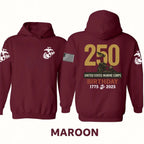 250th Anniversary T-Shirt & Hoodie – Classic Eagle Graphic