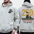 Marines 250th Birthday Hoodie