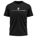 Marines "Train Hard, Fight Harder" Performance shirt United States Marine Corps Pride ,Made in USA