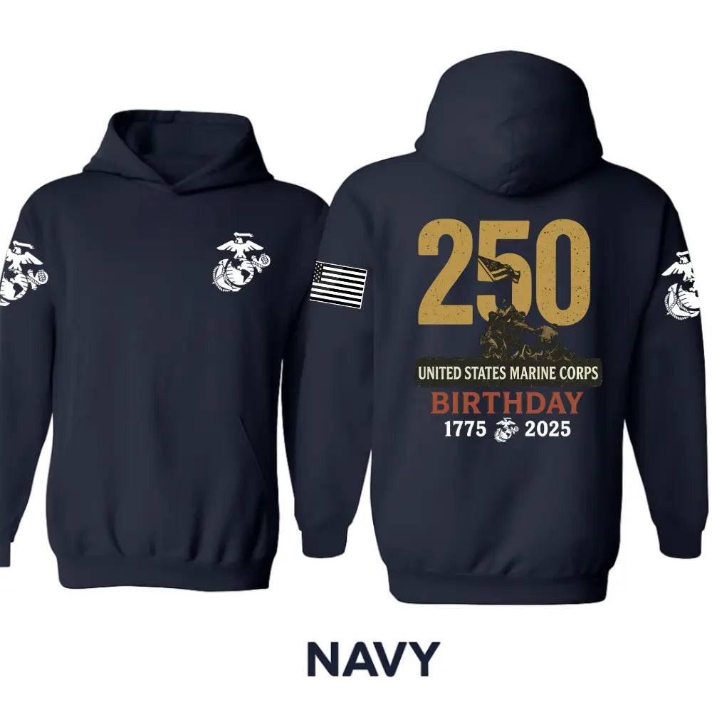 250th Anniversary T-Shirt & Hoodie – Classic Eagle Graphic