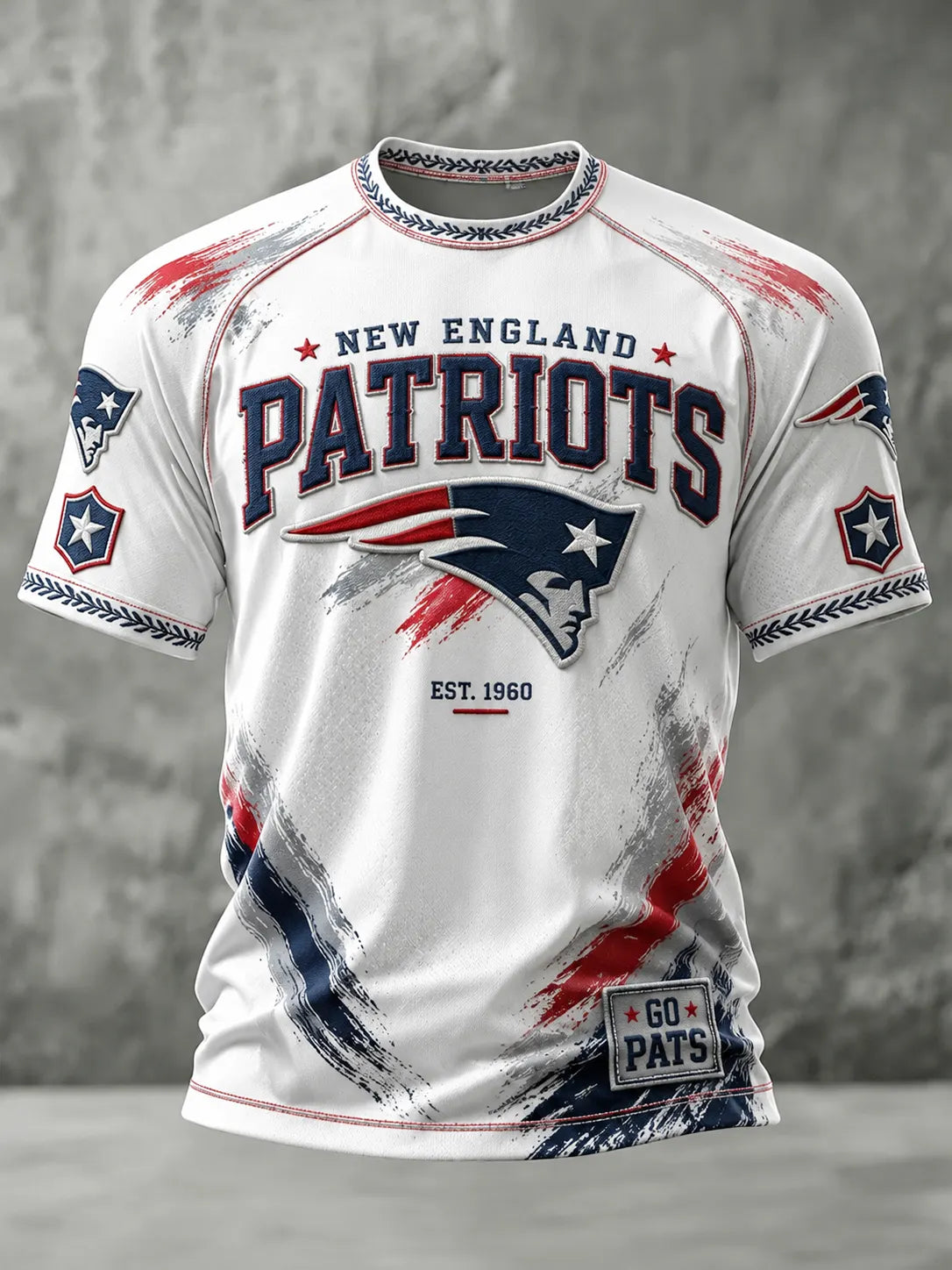Men's Patriots Crew Neck Tee