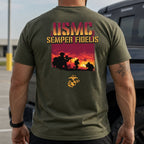 USMC Semper Fi Battle T-Shirt