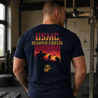 USMC Semper Fi Battle T-Shirt