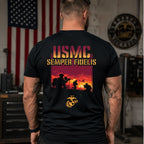 USMC Semper Fi Battle T-Shirt