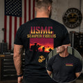 USMC Semper Fi Battle T-Shirt