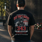25th Anniversary Firefighter Tribute T Shirt