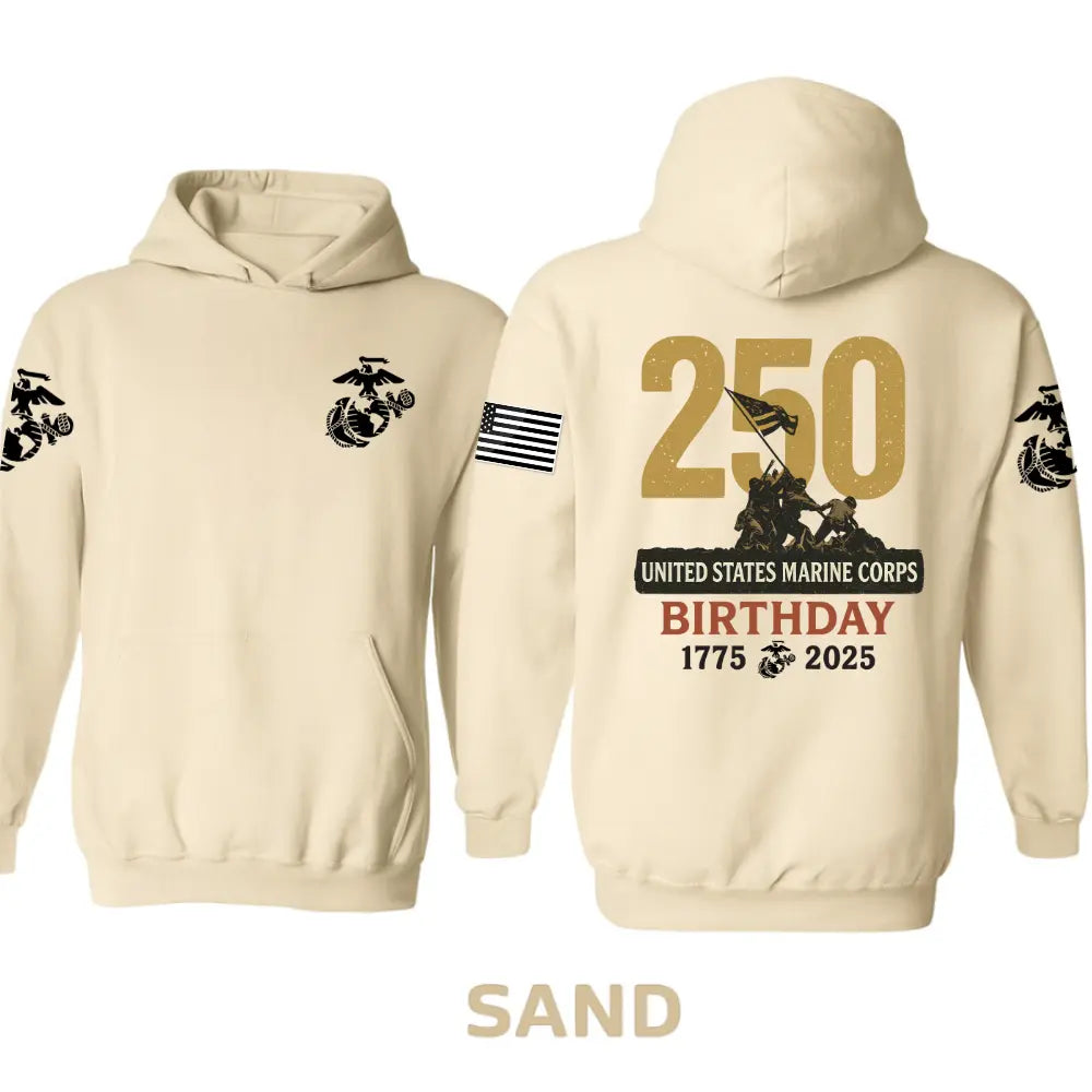 250th Anniversary T-Shirt & Hoodie – Classic Eagle Graphic